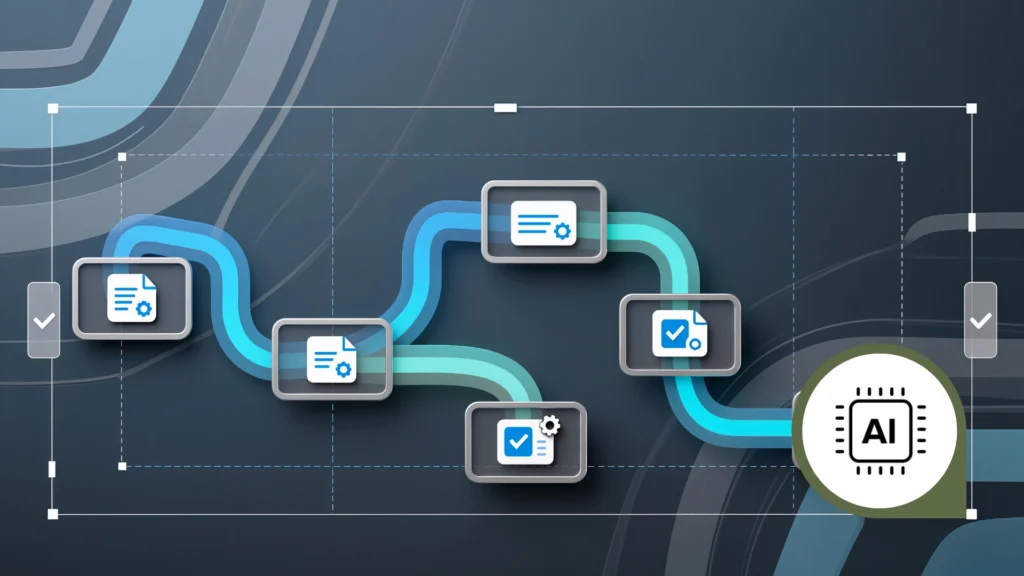Automatische HR-mailanalyse met AI voor personeelsafdelingen HR-afdeling gebruikt AI voor slimme verwerking van inkomende e-mails.