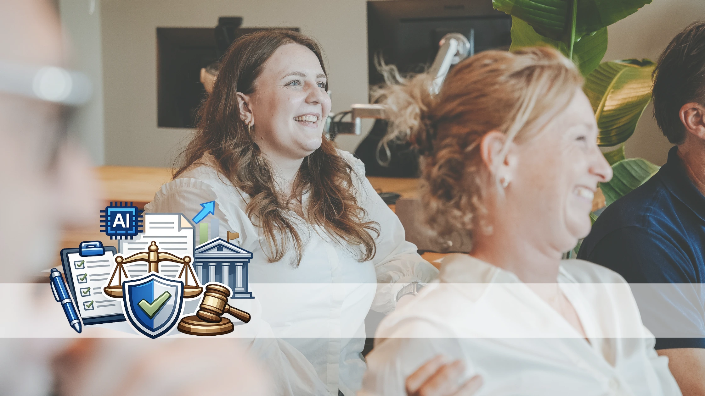 Afbeelding van hoe Ai-governance erin de praktijk eruit ziet. En hoe je regie houdt over Ai zonder innovatie te vertragen, met infrastructuur en duidelijke kaders.