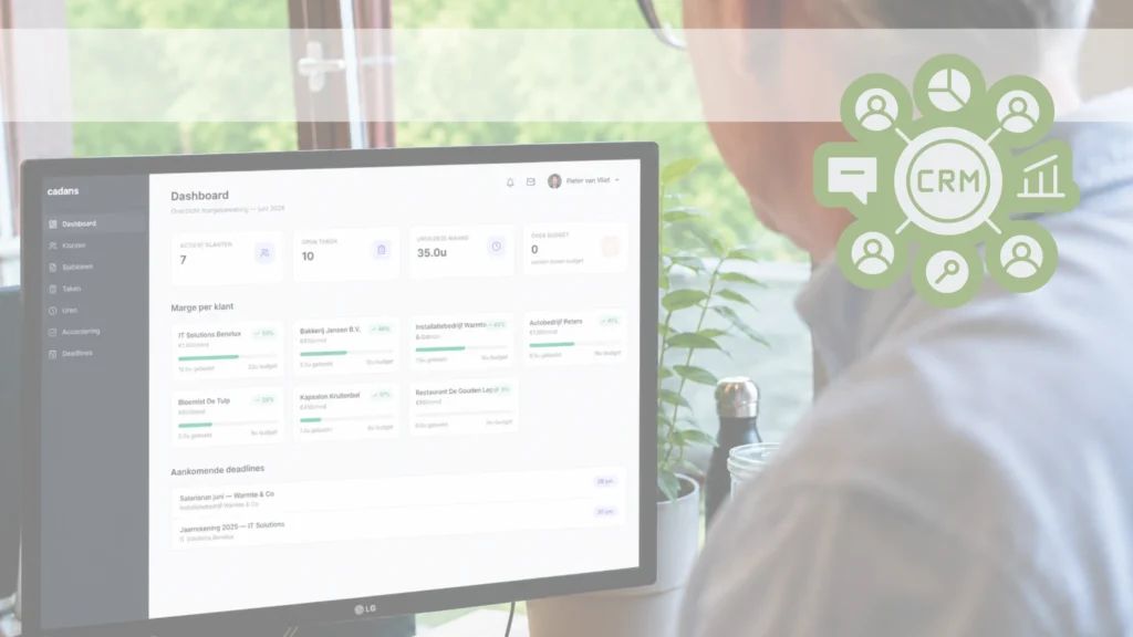 CRM automatiseren en koppelen aan boekhoudsoftware voor administratiekantoren