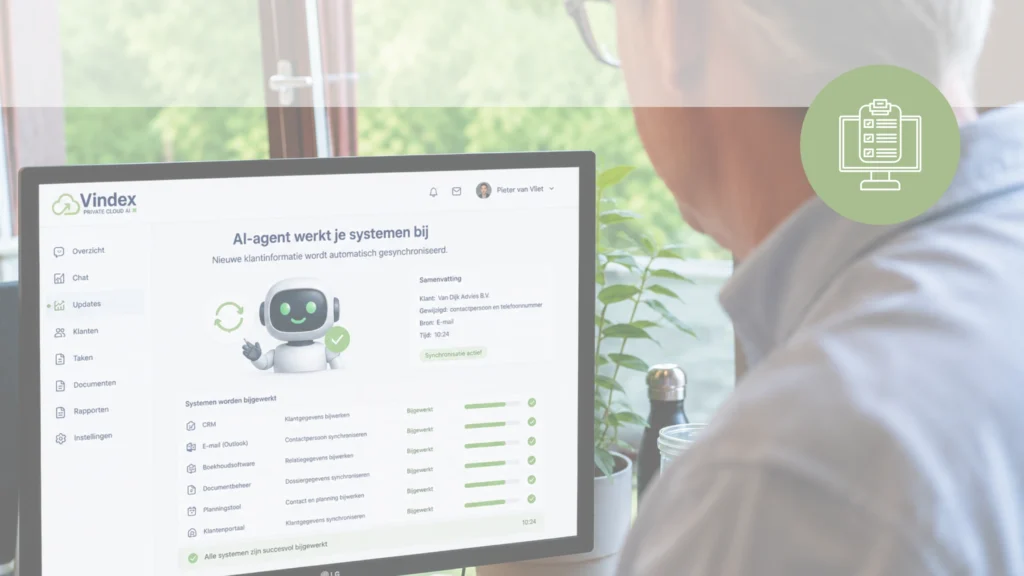 AI-agent synchroniseert klantgegevens tussen meerdere systemen