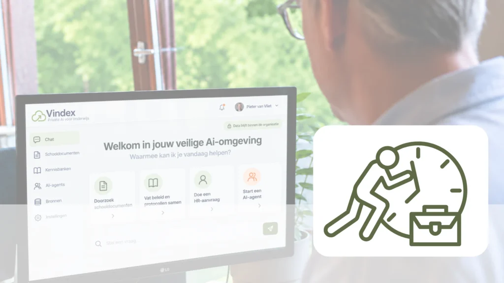 AI helpt onderwijsorganisaties om werkdruk te verlagen door kennis sneller toegankelijk te maken en administratieve taken te verminderen